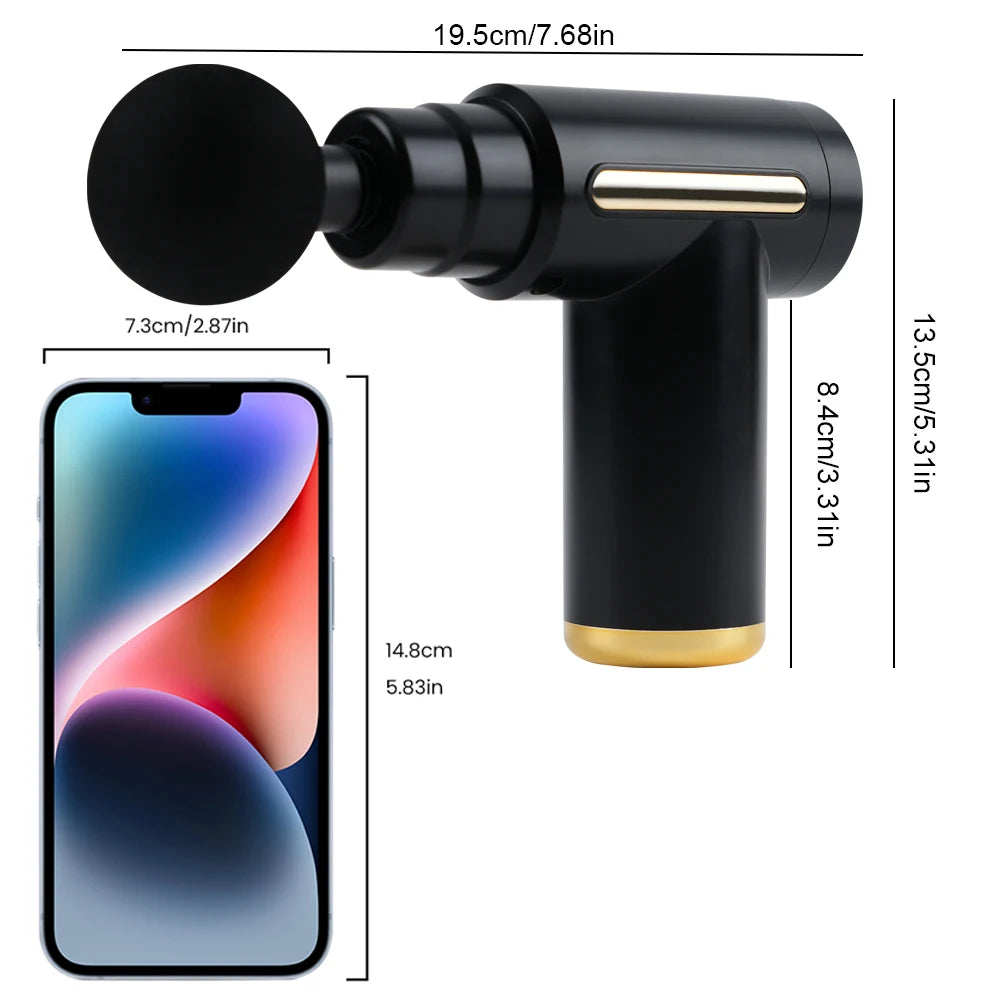 Mini Pistolet de Massage, Soulager vous douleur , Récupération rapide